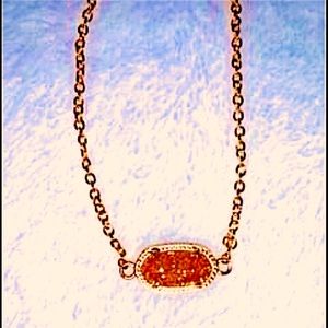 Kendra Scott Elaine Rose Gold Drusy Bracelet